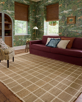The Rug Corner Chris Loves Julia x Loloi Chris Loves Julia - Fletcher Natural / Ivory Area Rug  