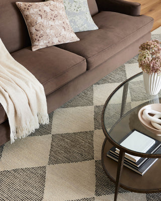 The Rug Corner Chris Loves Julia x Loloi Francis Beige / Charcoal  