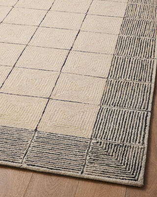 The Rug Corner Chris Loves Julia x Loloi Chris Loves Julia - Francis Cream / Black Area Rug  
