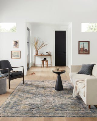 The Rug Corner Loloi Gaia Denim / Taupe  