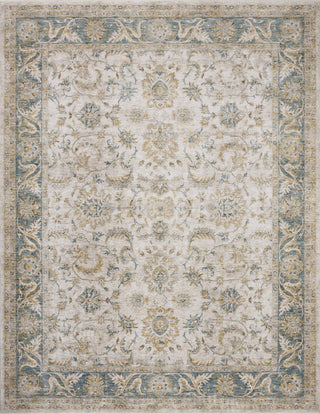 The Rug Corner Loloi Gaia Natural / Ocean  