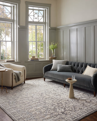 The Rug Corner Magnolia Home by Joanna Gaines x Loloi Gigi Grey / Ivory  