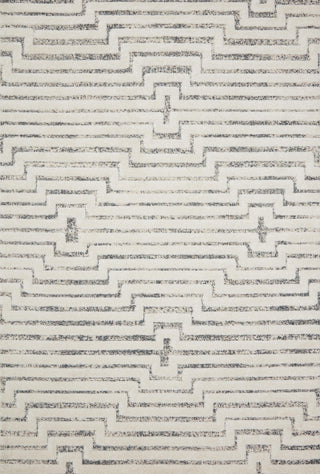 The Rug Corner Loloi II Hagen White / Sky  