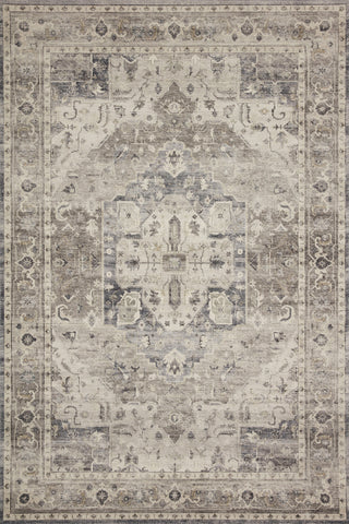 The Rug Corner Loloi II Hathaway Steel / Ivory  