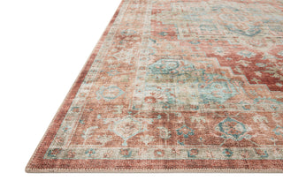 The Rug Corner Loloi II Heidi Terracotta / Aqua  