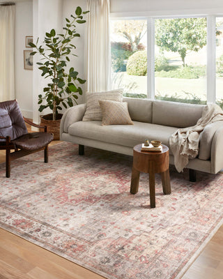 The Rug Corner Loloi II Heidi Dove / Spice  