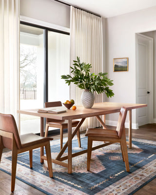 The Rug Corner Loloi II Heidi Denim / Blush  