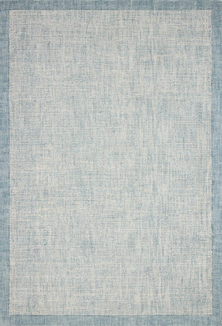 The Rug Corner Magnolia Home by Joanna Gaines x Loloi Henley Ivory / Blue  