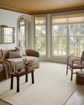 The Rug Corner Magnolia Home by Joanna Gaines x Loloi Henley Ivory / Smoke  