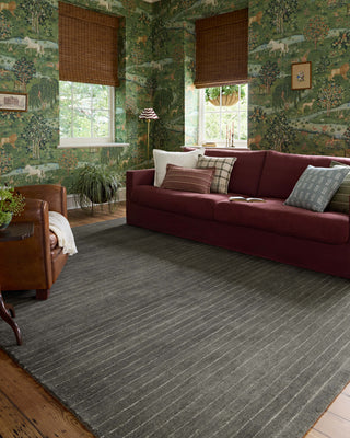 Chris Loves Julia - Henry Charcoal / Ivory Area Rug