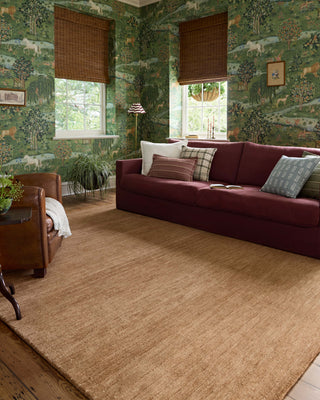The Rug Corner Chris Loves Julia x Loloi Henry Rust / Natural  