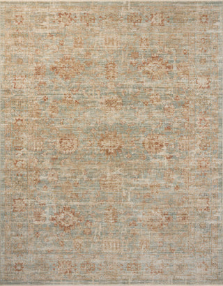 The Rug Corner Loloi Heritage Aqua / Terracotta  
