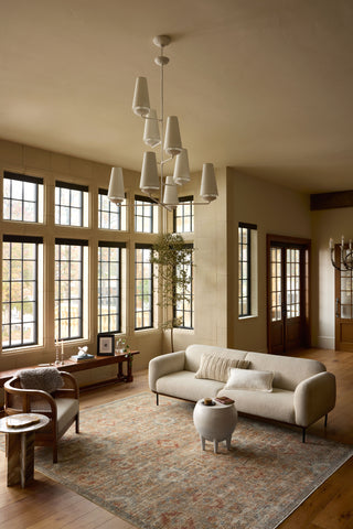 The Rug Corner Loloi Heritage Grey / Sunset  