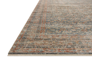 The Rug Corner Loloi Heritage Blue / Rust  