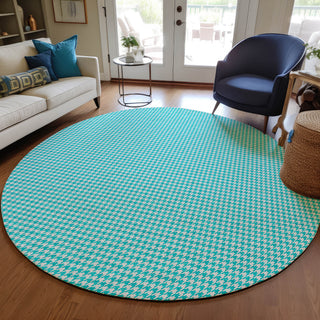 lifestyle The Rug Corner Dalyn Hinton HN1 Aqua  Hinton HN1 Aqua