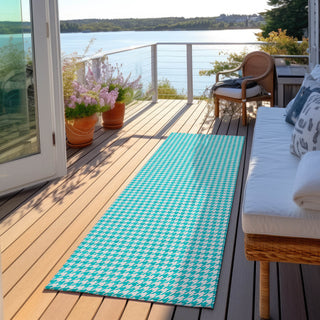 lifestyle The Rug Corner Dalyn Hinton HN1 Aqua  Hinton HN1 Aqua