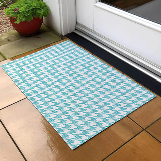 lifestyle The Rug Corner Dalyn Hinton HN1 Aqua  Hinton HN1 Aqua