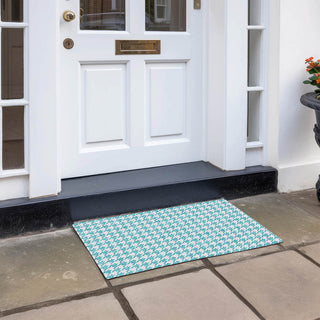 lifestyle The Rug Corner Dalyn Hinton HN1 Aqua  Hinton HN1 Aqua