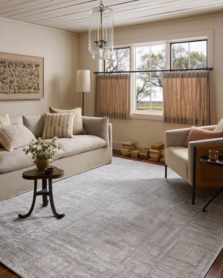 The Rug Corner Loloi II Hollis Grey / Ivory  