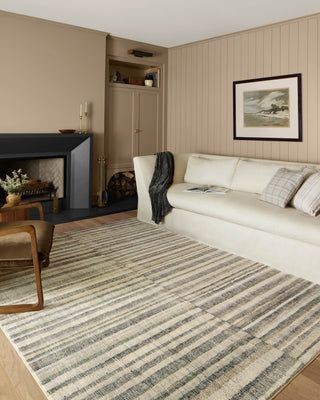 The Rug Corner Chris Loves Julia x Loloi Chris Loves Julia - Humphrey Natural / Moss Area Rug  