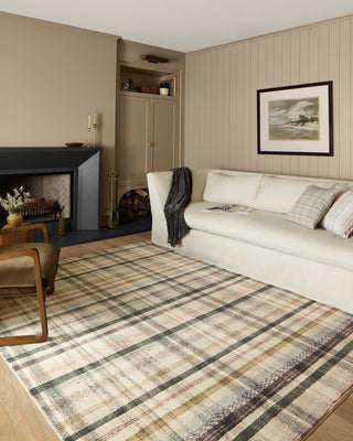 The Rug Corner Chris Loves Julia x Loloi Chris Loves Julia - Humphrey Ivory / Multi Area Rug  
