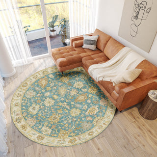 lifestyle The Rug Corner Dalyn Hatay HY2 Teal  Hatay HY2 Teal