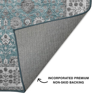 The Rug Corner Dalyn Hatay HY8 Teal  Hatay HY8 Teal