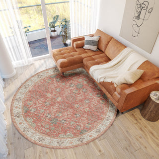 lifestyle The Rug Corner Dalyn Hatay HY9 Coral  Hatay HY9 Coral