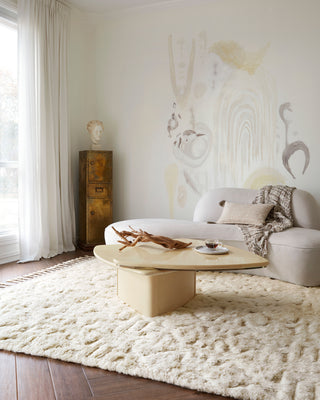 The Rug Corner Loloi Hygge Oatmeal / Ivory  