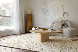 The Rug Corner Loloi Hygge Oatmeal / Ivory  