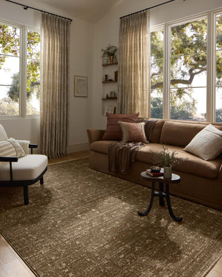 The Rug Corner Loloi II Haywood Sage / Brown  