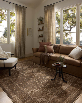 The Rug Corner Loloi II Haywood Charcoal / Mocha  