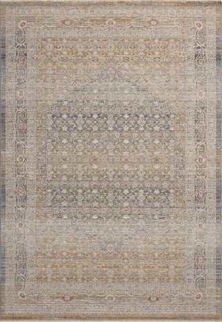 The Rug Corner Chris Loves Julia x Loloi Ida Stone / Gold  