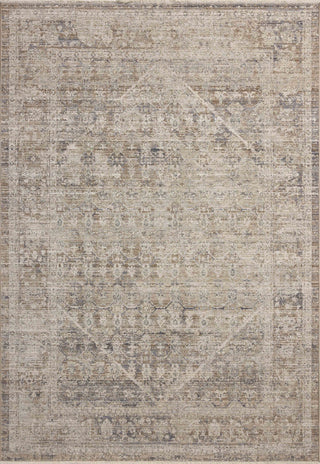 The Rug Corner Chris Loves Julia x Loloi Chris Loves Julia - Ida Slate / Natural Area Rug  