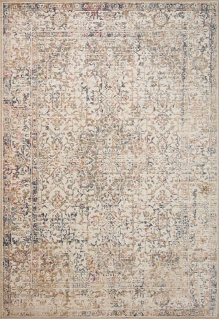 The Rug Corner Loloi Indra Ivory / Multi  