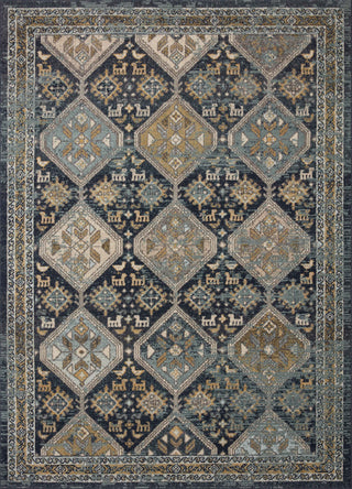 The Rug Corner Loloi II Jocelyn Navy / Blue  