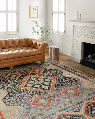 The Rug Corner Loloi II Jocelyn Navy / Multi  