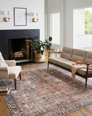 The Rug Corner Chris Loves Julia x Loloi Chris Loves Julia - Jules Terracotta / Multi Area Rug  
