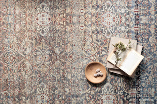 The Rug Corner Chris Loves Julia x Loloi Jules Denim / Spice  