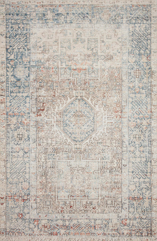 The Rug Corner Chris Loves Julia x Loloi Jules Natural / Ocean  