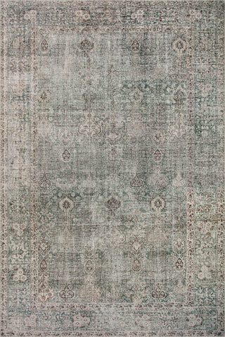 The Rug Corner Chris Loves Julia x Loloi Jules Emerald / Antique Ivory  