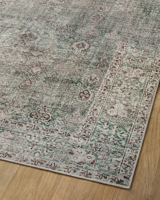 The Rug Corner Chris Loves Julia x Loloi Jules Emerald / Antique Ivory  
