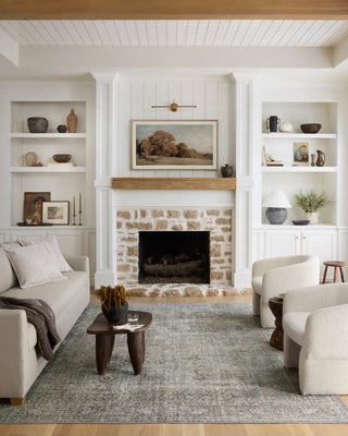 The Rug Corner Chris Loves Julia x Loloi Jules Emerald / Antique Ivory  