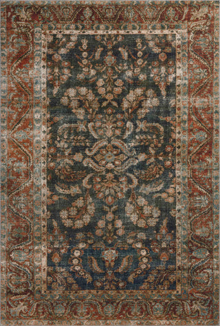 The Rug Corner Chris Loves Julia x Loloi Jules Ocean / Spice  