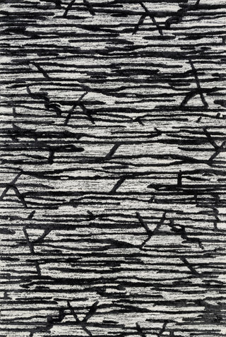 The Rug Corner Loloi Juneau Ivory / Black  