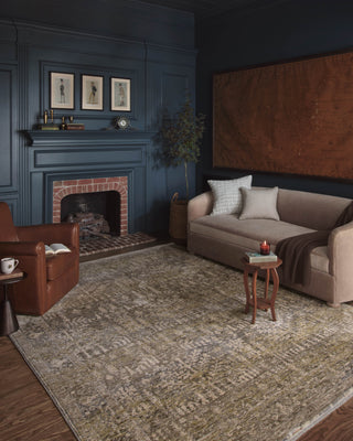 The Rug Corner Magnolia Home by Joanna Gaines x Loloi Junie Moss / Natural  