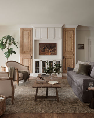 The Rug Corner Magnolia Home by Joanna Gaines x Loloi Junie Lagoon / Natural  