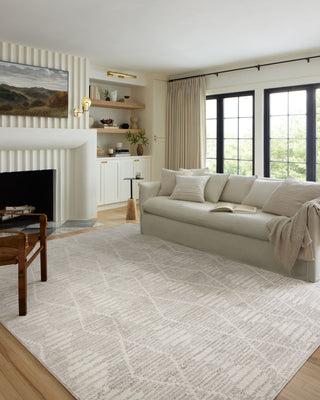 The Rug Corner Loloi II Kamala Ivory / Silver  