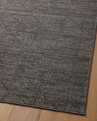 The Rug Corner Loloi II Kamala Charcoal / Ivory  