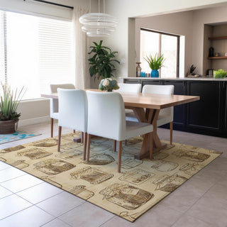 lifestyle The Rug Corner Dalyn Kendall KE18 Parchment  Kendall KE18 Parchment
